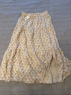 Rylee and Cru Floral Cotton Skirt
